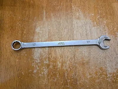 Mac Tools 17MM 12PT Chrome Combination Wrench M17CLR • $20