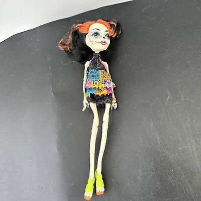 Monster High Doll Skelita Calaveras Scaris City Of Frights Skeleton Doll RARE M1 • $24.95