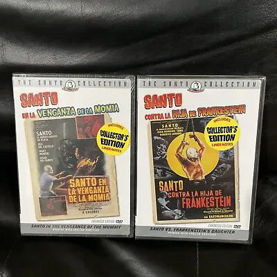 $40 • Buy El Santo Contra La Hija De Frankestein / La Venganza De La Momia Lot Of 2 DVDs