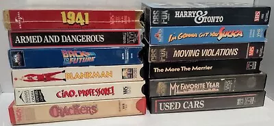 12 COMEDY VHS Lot 1941 Crackers Moving Violations Used Cars   *TESTED!  D • $21.70