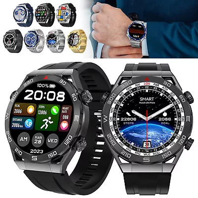 1.5  Screen Smart Watch Bluetooth Call Heart Rate Fitness GPS Tracker Compass • $62.99