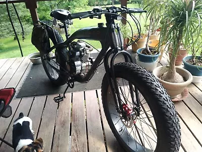 NEW Phat Moto Fat Tire Electric Bike Dual Springer Monark Mega Fork Show Quality • $175