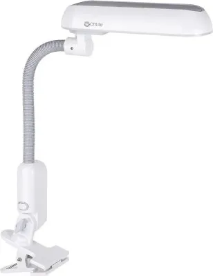 Ottlite 13w LED Clip-On Desk Lamp Complete With Bulb Natural Daylight White • £13.99
