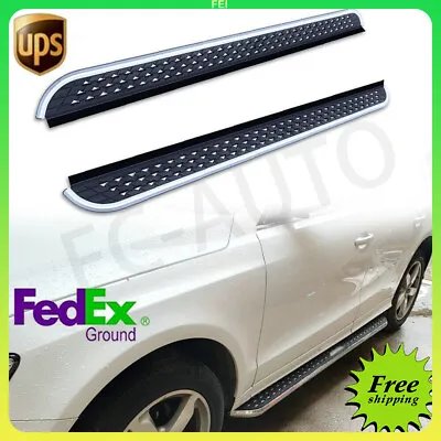 Fits For Volvo XC90 2015-2024 2PCS Fixed Side Steps Running Boards Side Nerf Bar • $349