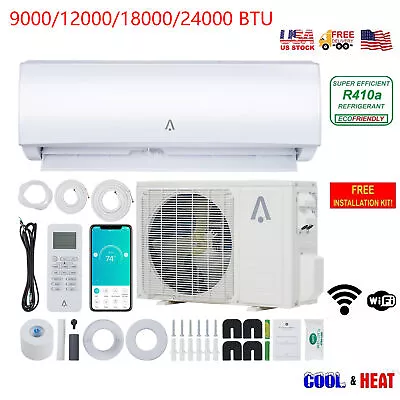 9000/12000/18000/24000 BTU Mini Split Air Conditioner Heat Pump Ductless 23 Seer • $854.99