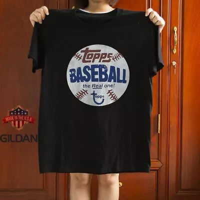 Topps Baseball Vintage Style The Real On Unisex T-Shirt Size S-5XL • $16.97