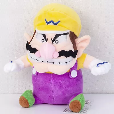 Super Mario Bros Wario Plush Dolls Stuffed Animal Soft Toy 9 Inch Gift • $23.38