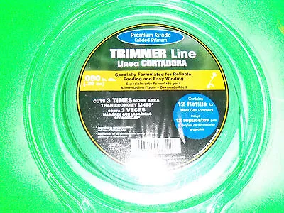 New Premium Trimmer Line Works On Echo Gt2000 Gt2400 Gt230 Gt225l 080 240 Ft  • $9.40