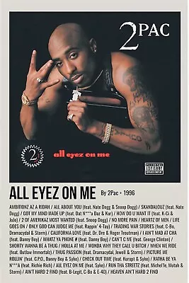 2pac Album Poster! A3 Sized Classic ✅ • £5.89