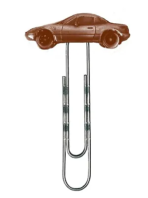 Japanese Car MX5 Hard Top Ref124 COPPER EFFECT Bookmark Clip Or Pattern • £7.99