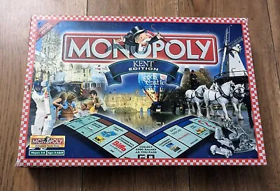 Monopoly: Kent Edition - Regional Edition Classic Board Game - Complete - Used • £14.99