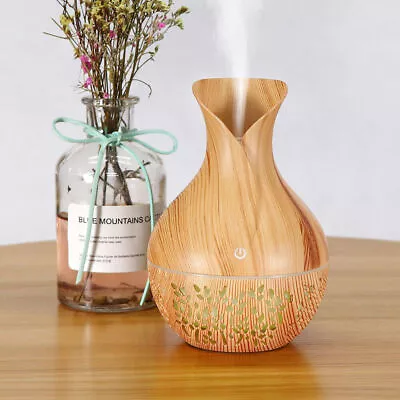 $18.99 • Buy Ultrasonic Aroma Air Humidifier Aromatherapy Diffuser Essential Oil LED Purifier