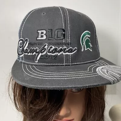 Top Of The World Michigan State Spartans Hat Men’s Bball Big Ten Champions 2012 • $16