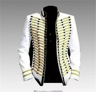 Michael Jackson Bad Cosplay Costume Men's MJ Jacket Party Perform Coat Jacket • $58.02