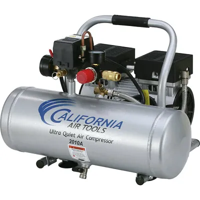 California Air Tools 2010A 1HP 2gal Ultra Quiet & Oil Free Air Compressor New • $199.40