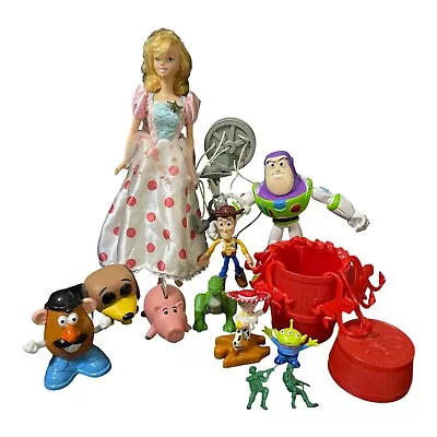Disney Pixar Toy Story Figure Lot Bo Peep Hamm Rex Slinky Buzz Woody LGM Monkeys • $19.99