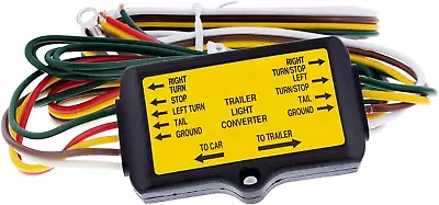 Trailer Light Converter For Trailers 5-Wire System To 4-Wire System 18G Bonded • $27.11