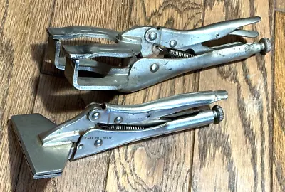 MAC Tools Crescent Welding Locking Sheet Metal Clamp Grip Pliers Set Lot Vise • $60