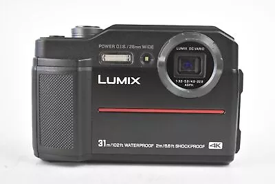 Panasonic Lumix DC-FT7 Waterproof Digital Camera 20.4MP Working With Case • £99.99