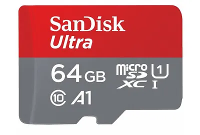 SamSung 64GB Micro SD SDXC Class 10 Memory Card Mobile Phone SanDisk MicroSDXC  • $14.95