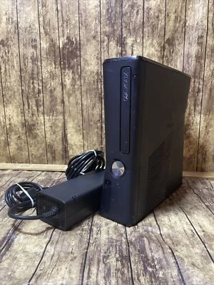$59.99 • Buy Microsoft Xbox 360 Slim S Black Console Tested (No Hard Drive) Console Only
