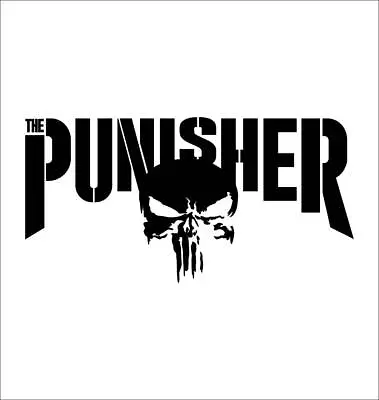 Punisher Decal D Punisher Sticker Vinyl Car Decal The Punisher Decal  Sticker • $4.18