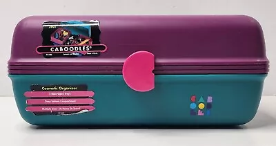 $36.77 • Buy Vintage Caboodles Cosmetic Organizer/Storage Case - Purple/Teal - Model 2602