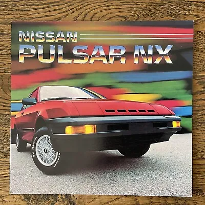 1985 Nissan Pulsae Nx Coupe Usa Brochure • $19.99