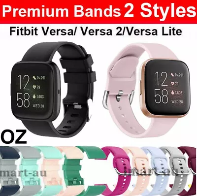 For Fitbit Versa 1/Lite /Versa 2 Replacement Band Straps Wristband Silicone  • $6.99