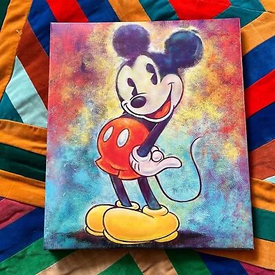 Mickey Mouse Photo Album Scrapbook Hallmark Disney Self Adhesive Expandable • $20