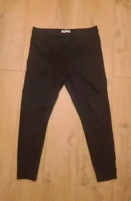 M&S Black Womens Jeggings Size UK 16 Short Marks And Spencers • £4.45