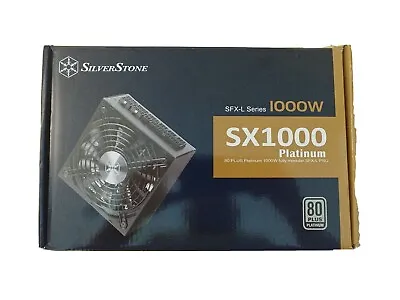 1000W SilverStone SX1000-LPT Fully Modular 80 PLUS Platinum Single Rail 83.3 • £150