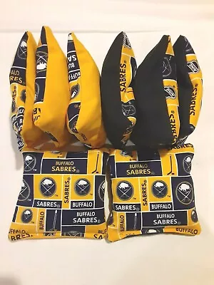 8 Cornhole Bag Set Corn Hole Buffalo Sabres • $31.95