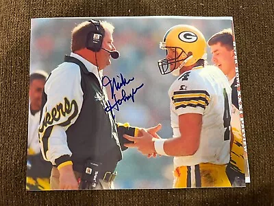 Green Bay Packers MIKE HOLMGREN Signed 8x10 Superbowl Photo NFL AUTOGRAPH 1B • $15