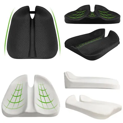 Universal Memory Foam Car Front Seat Cushion Driver Breathable Thicken Pad Mat • £16.89