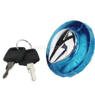 Aluminum Fuel Gas Tank Cap Key For Honda VTX1300S VTX1300R VTX1300C VTX1300T • $15.98