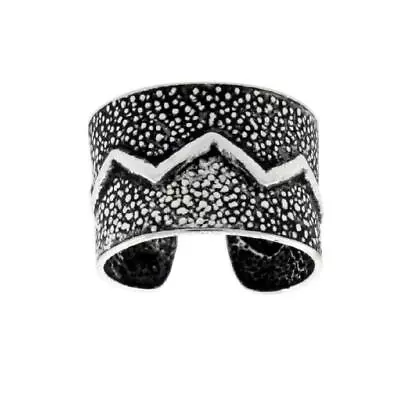 $10.99 • Buy Sterling Silver Zigzag Design Ear Cuff Earring (One Piece)