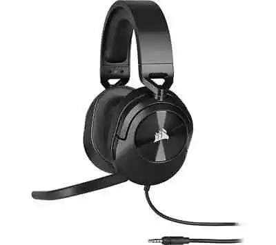 Corsair HS55 STEREO Wired Gaming Headset Carbon Black • £29.99