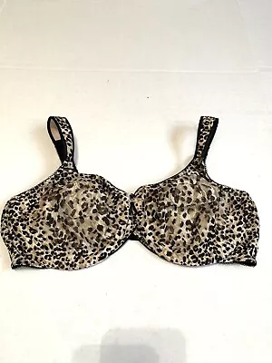 Wacoal Awareness 855167 Leopard Full Coverage Underwire Bra 40D • $16.50