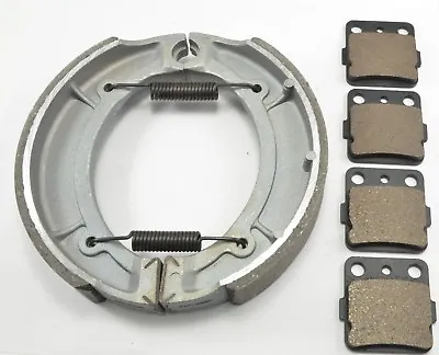 YAMAHA Grizzly 600 YFM600 (1998-01) BONDED FRONT PADS & REAR BRAKE SHOES  • $16.29
