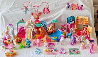 117+ LOT My Little Pony (26) Butterfly Island Surf Shop Remote Scooter WORKS!!! • $90