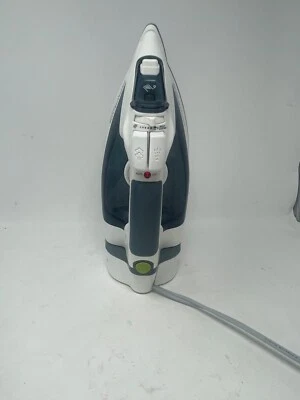 £41.57 • Buy ROWENTA STEAM IRON Retractable Cord - DW 2090 - Blue - Stainless Steel Soleplate