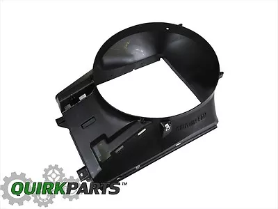 Dodge Ram 1500 2500 3500 3.7l 4.7l 5.7l Radiator Cooling Fan Shroud Oe New Mopar • $166.04