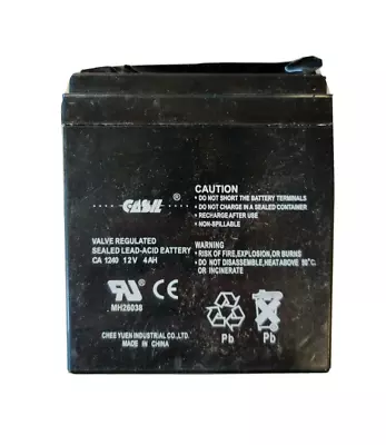 Casil Sealed Lead Acid Battery CA 1240 12V 4Ah (cosmetic Damage) • $19.95