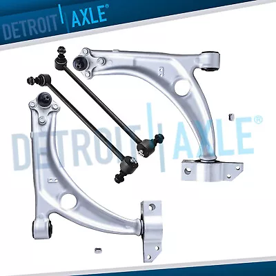 $152.76 • Buy New 4pc Kit: Lower Control Arms + Ball Joints + Sway Bar End Links For VW Passat