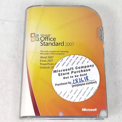 Microsoft Office 2007 Standard Edition • $18.60