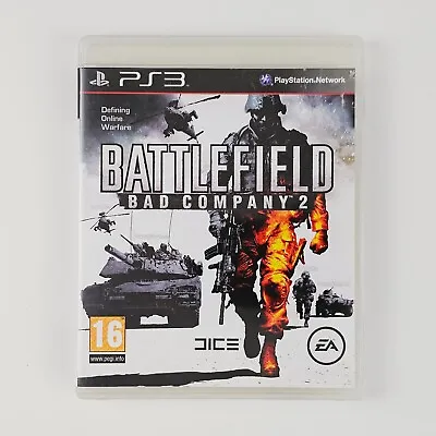 Battlefield - Bad Company 2 | Sony PlayStation 3 PS3 VGC | Free Shipping AU • $8.95