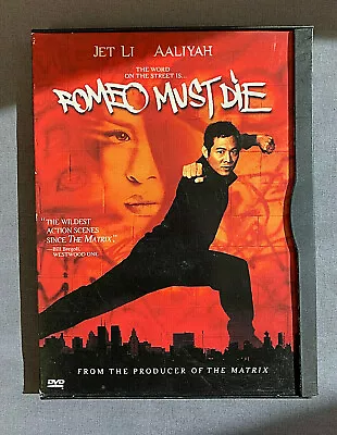 Romeo Must Die (DVD 2000 Widescreen) Jet Li Aaliyah Haughton DMX • $1