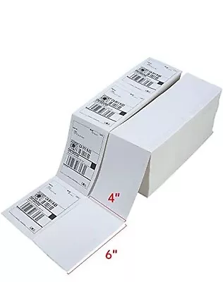 5000 Commercial Grade 4x6 Fan Fold Thermal Labels • $58.99