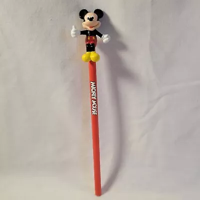 Vintage Disney Mickey Mouse Pencil And Topper • $10